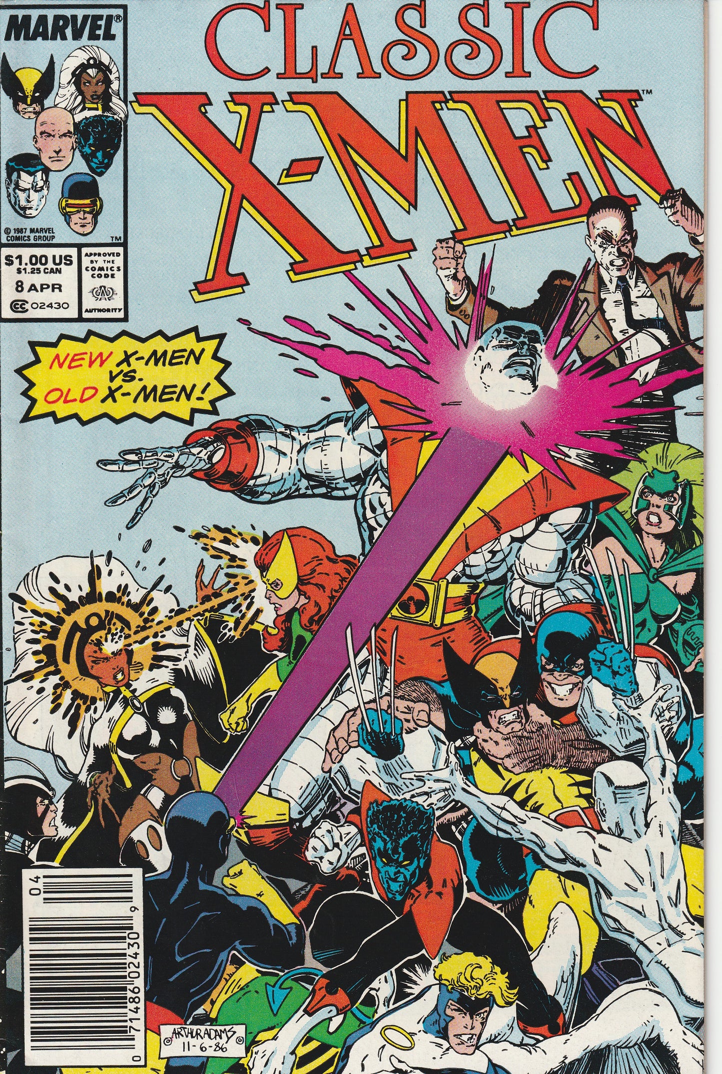 CLASSIC X-MEN #8