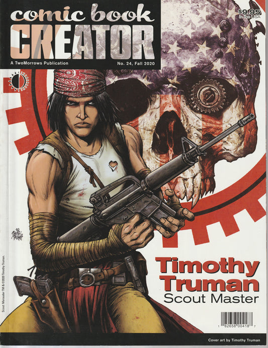 COMIC BOOK CREATOR #24 - TWOMORROWS PUBLISHING - FALL 2020