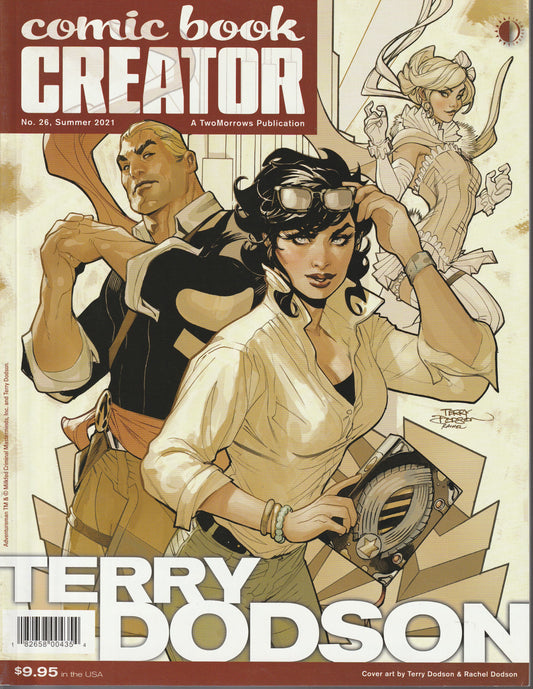 COMIC BOOK CREATOR #26 - TWOMORROWS PUBLISHING (SUMMER 2021)