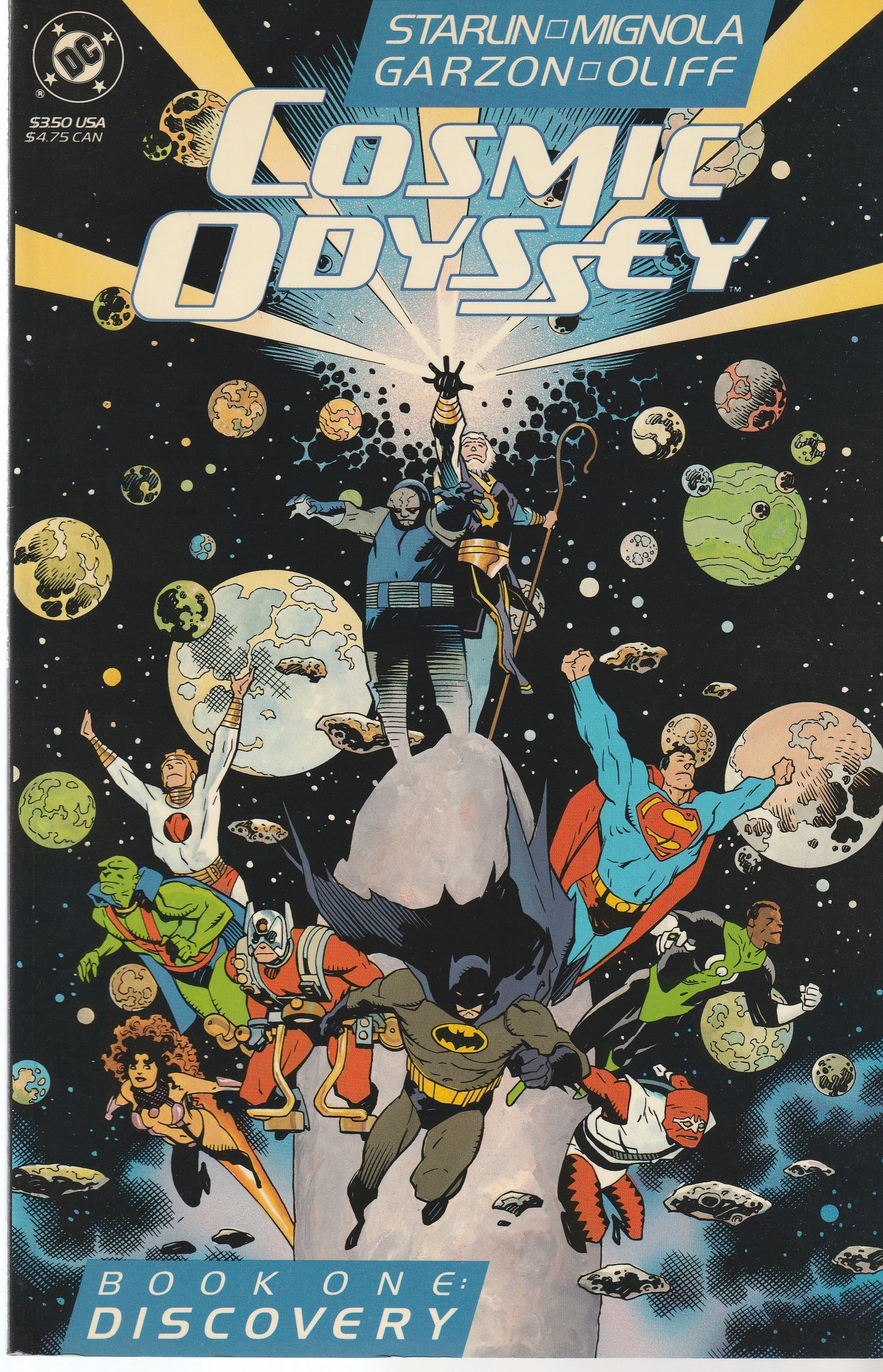 COSMIC ODYSSEY 1-4 * DC COMICS - 1988