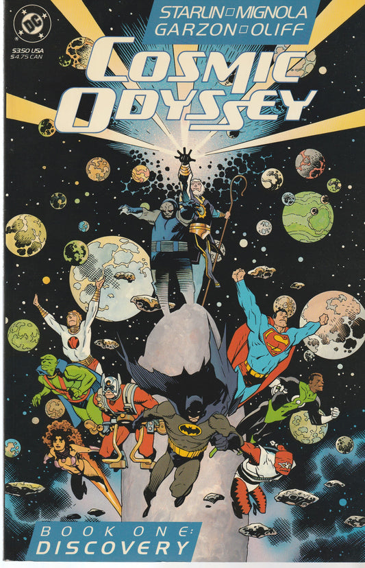 COSMIC ODYSSEY 1-4 * DC COMICS - 1988