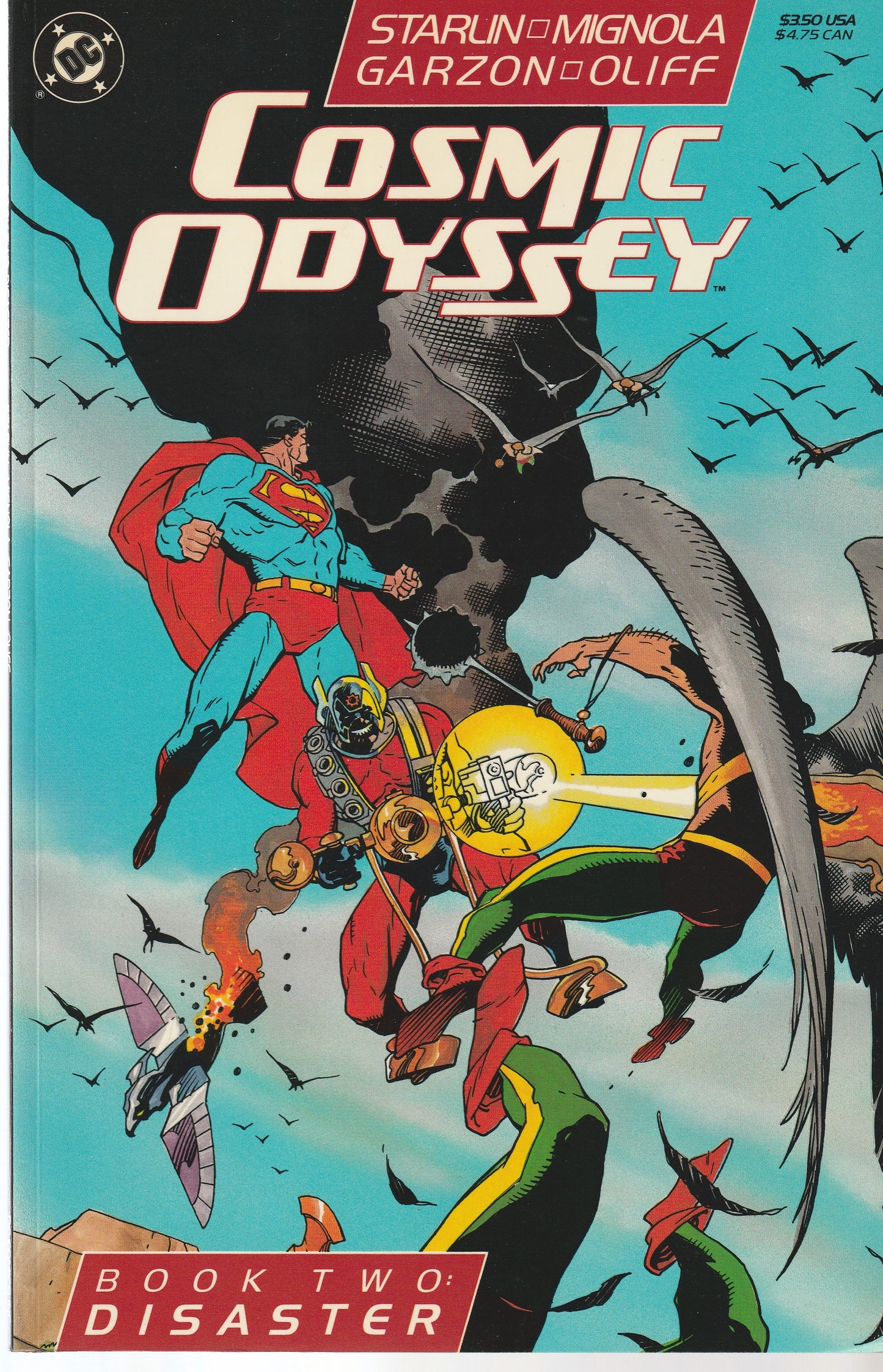COSMIC ODYSSEY 1-4 * DC COMICS - 1988