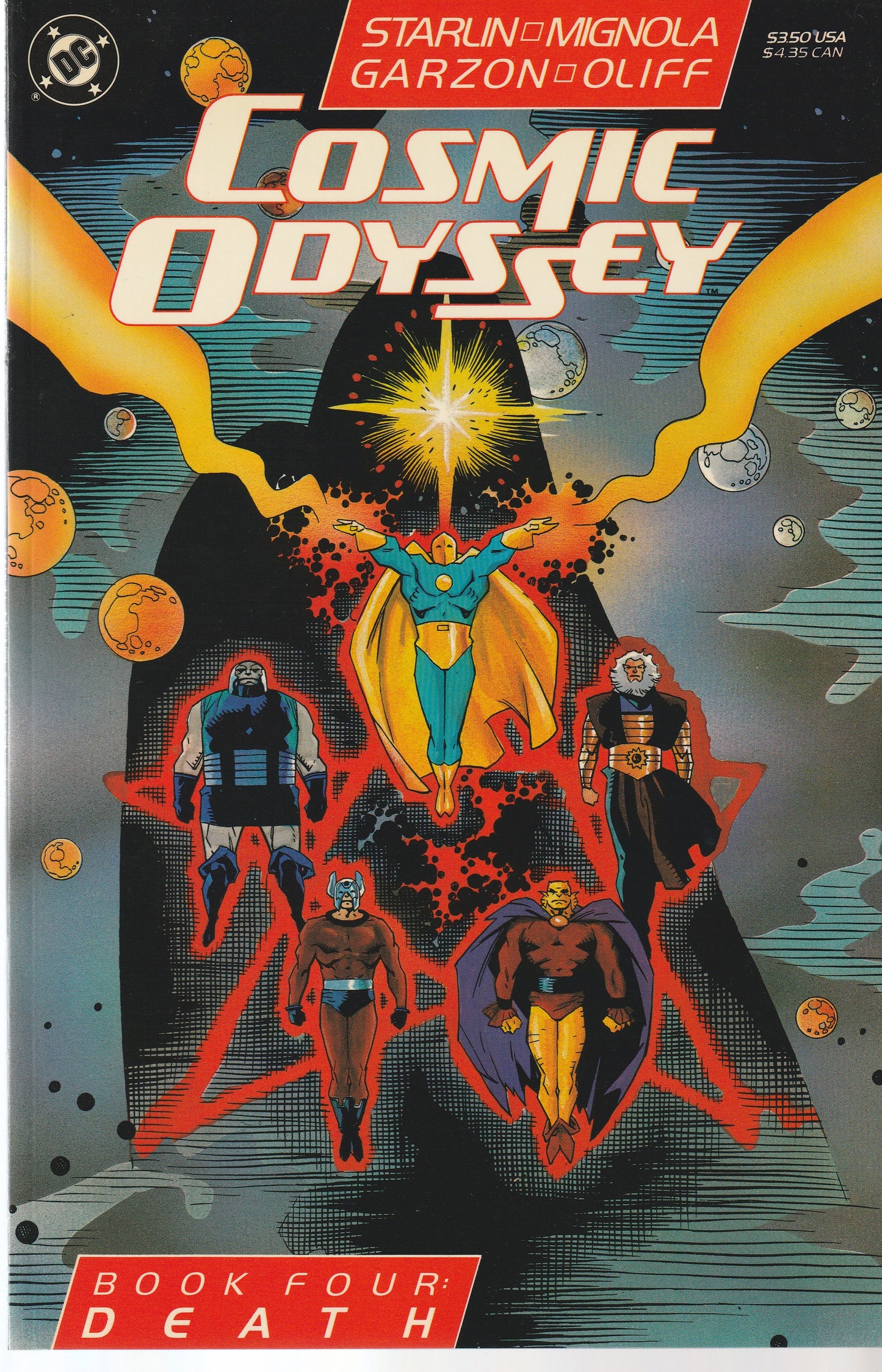 COSMIC ODYSSEY 1-4 * DC COMICS - 1988