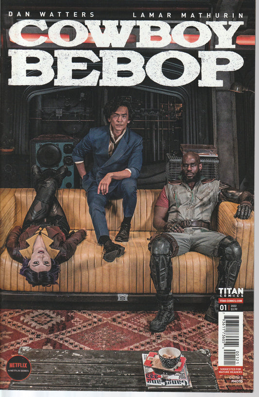 COWBOY BEBOP 1-4 * COMPLETE SET - TITAN COMICS - JAN 2022