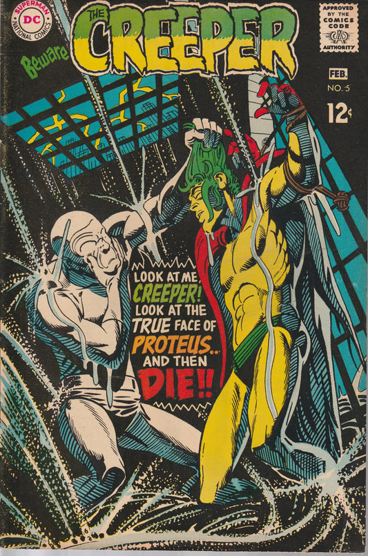 CREEPER #5 - DC COMICS - JAN 1969 (7.0)