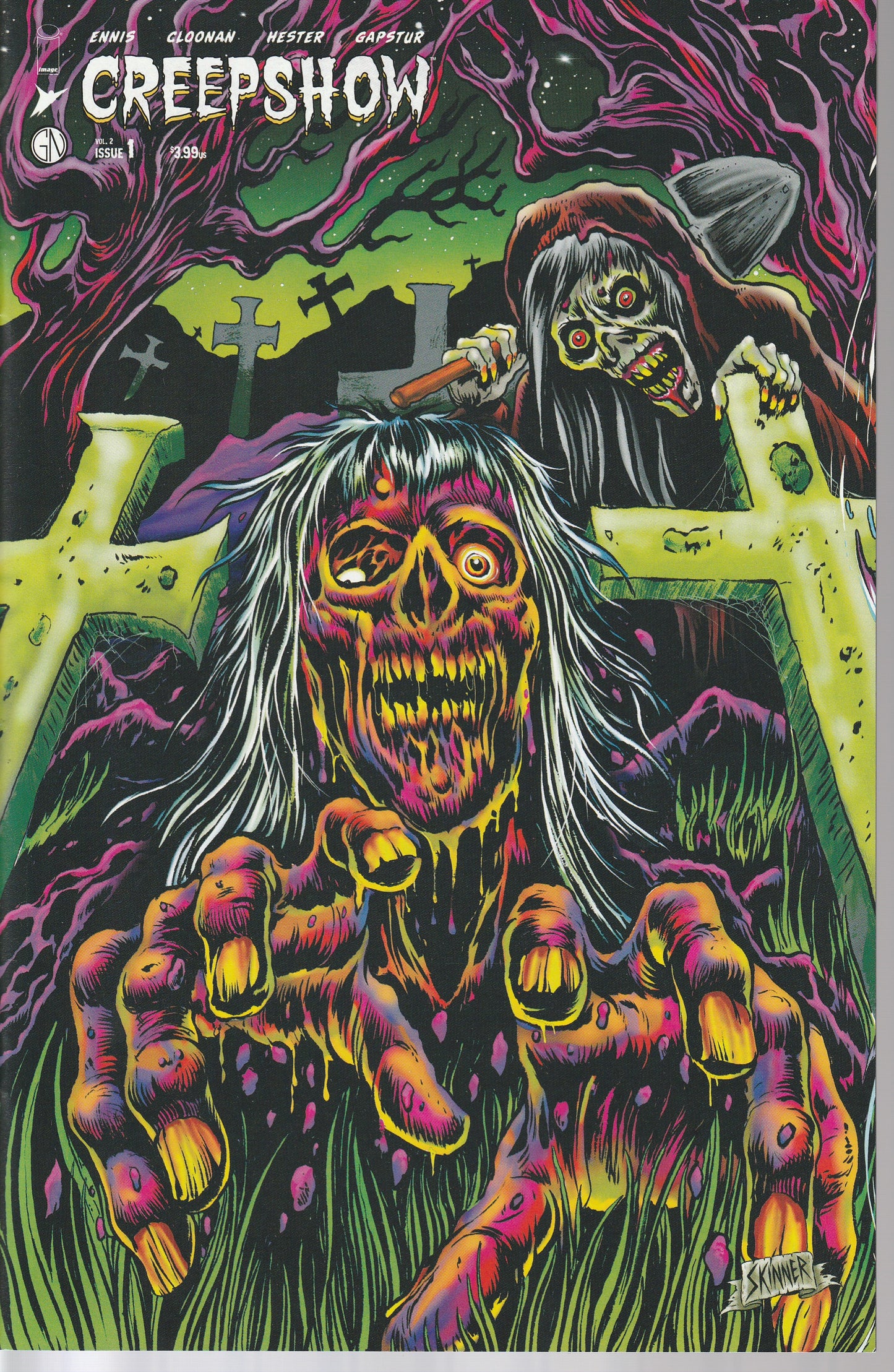 CREEPSHOW 5 COMIC RATIO LOT * CONNECTING VARIANTS