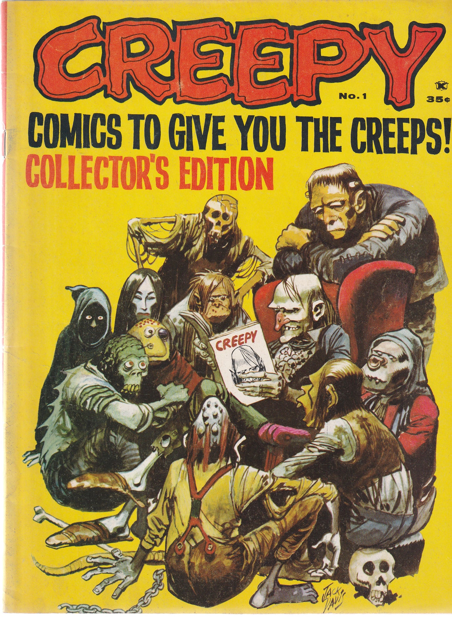 CREEPY #1 || A WARREN MAGAZINE || NOV 4 1964 || (6.5-7.0)