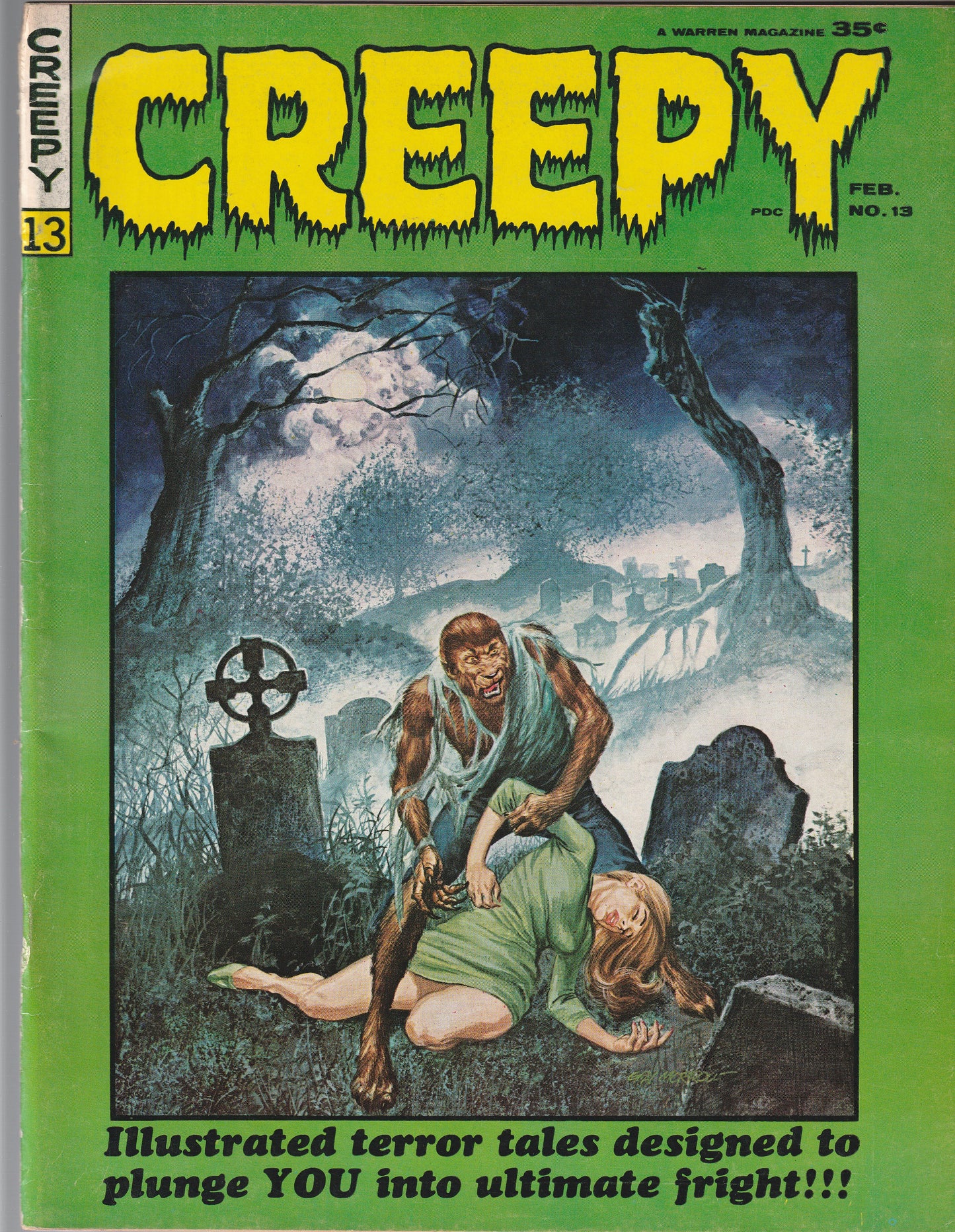 CREEPY #13 || A WARREN MAGAZINE || FEB 1967 || (4.0-4.5)