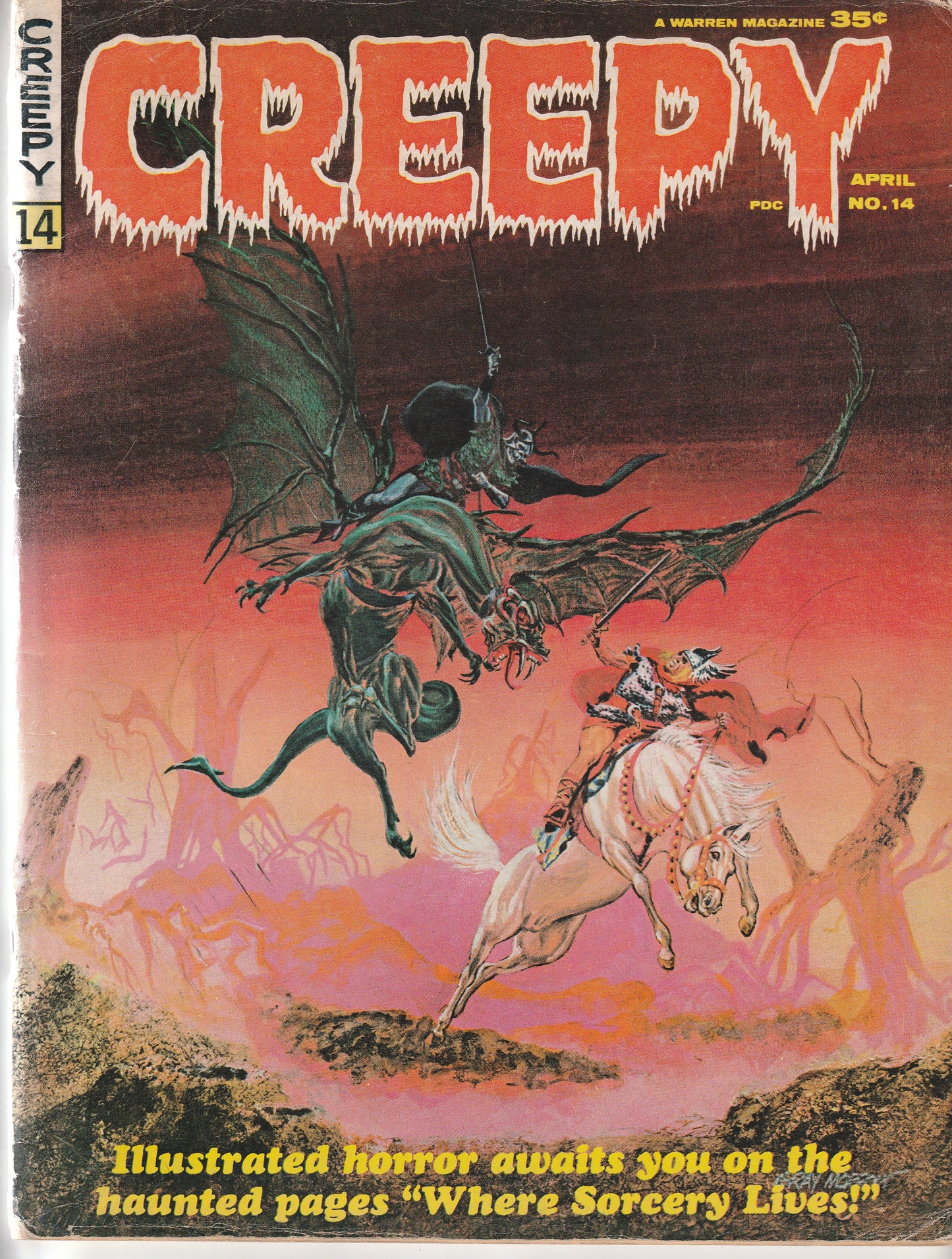 CREEPY #14 || WARREN PUBLICATIONS || JAN 19 1967 || (3.5-4.0)