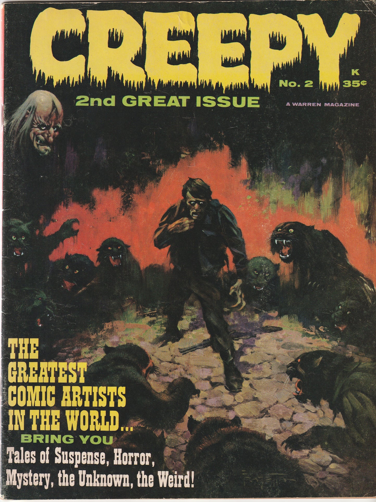 CREEPY #2 || A WARREN MAGAZINES || JAN 28 1965 || (6.0-6.5)