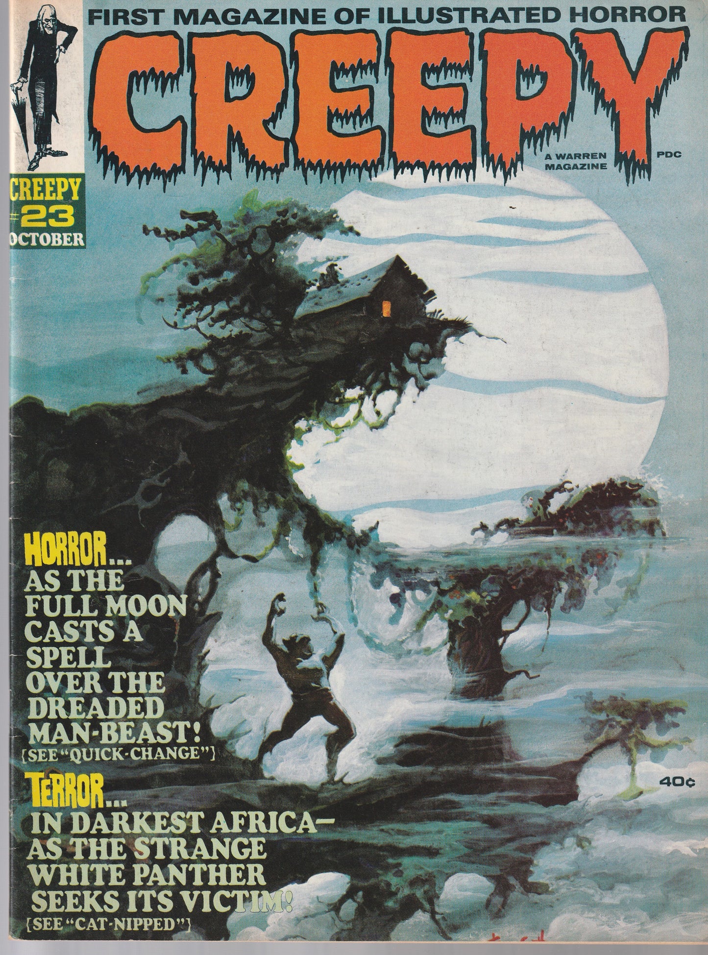 CREEPY #23 || A WARREN MAGAZINE || OCT 1968 || (7.0)
