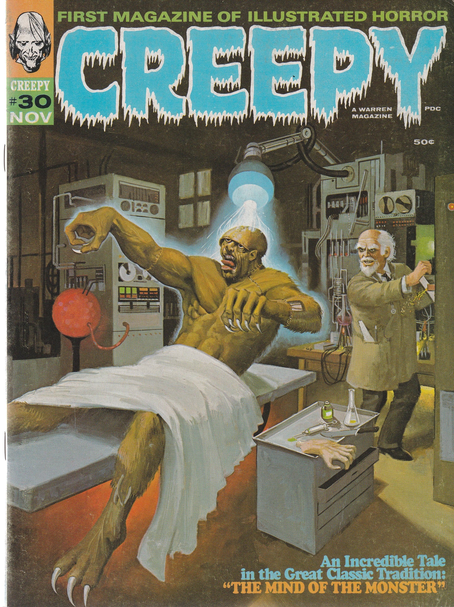 CREEPY #30 || A WARREN MAGAZINE || NOV 1969 || (7.0-7.5)