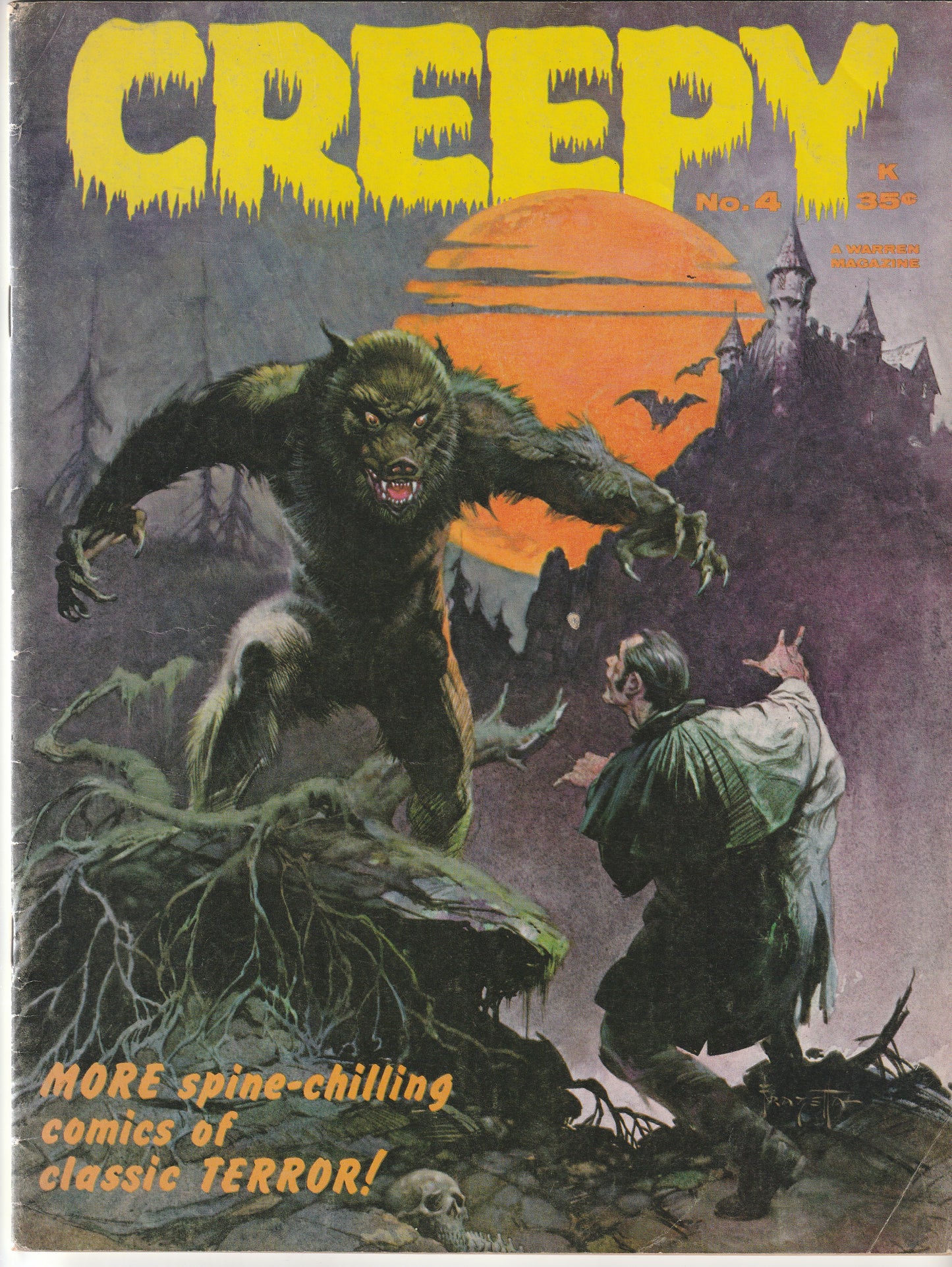 CREEPY #4 || A WARREN MAGAZINE || JUN 8 1965 || (5.0-5.5)