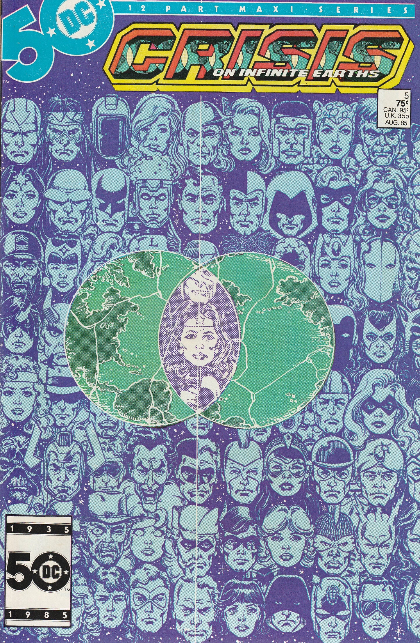 CRISIS ON INFINITE EARTHS 1-12 * COMPLETE SET