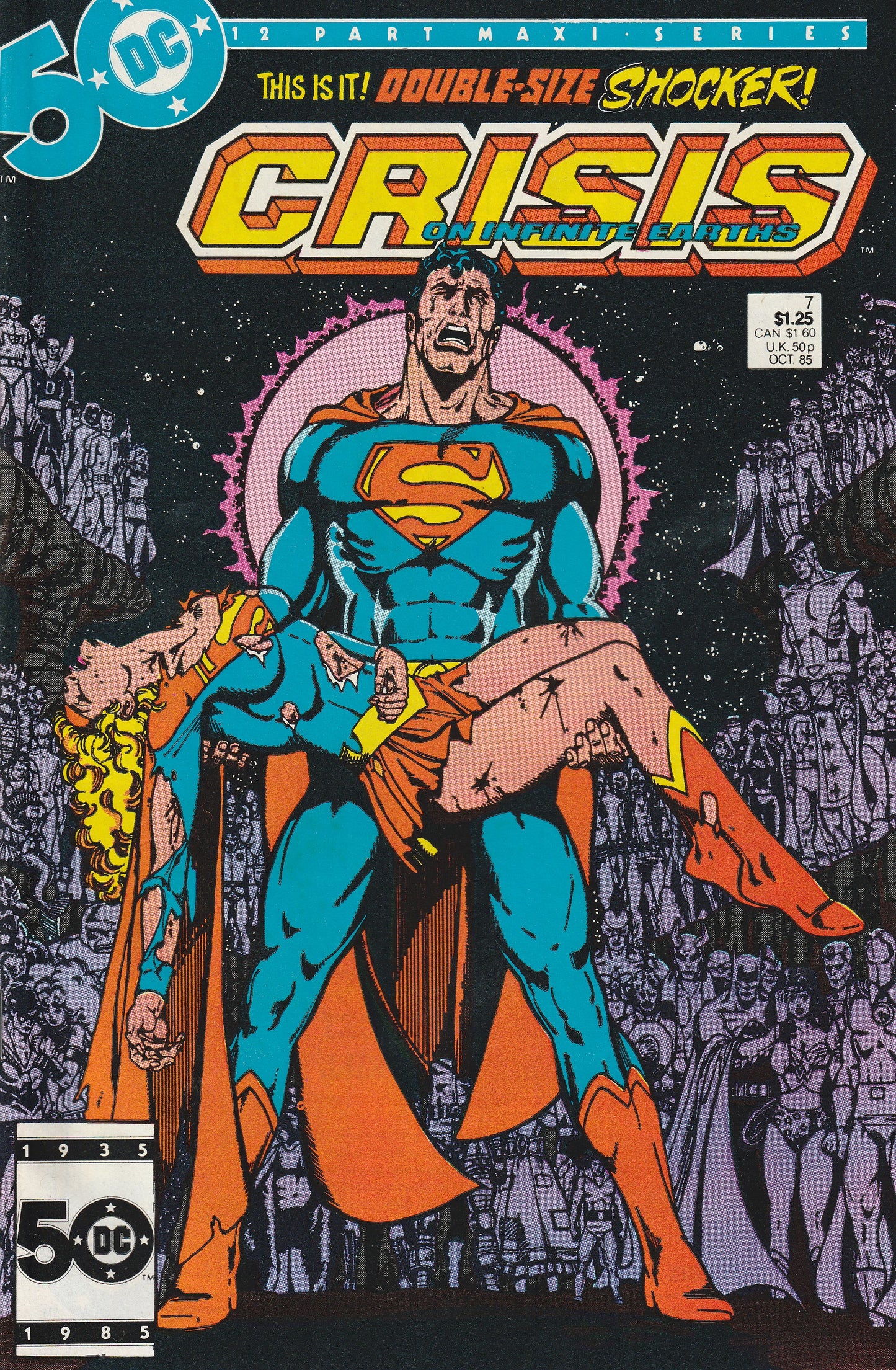 CRISIS ON INFINITE EARTHS 1-12 * COMPLETE SET