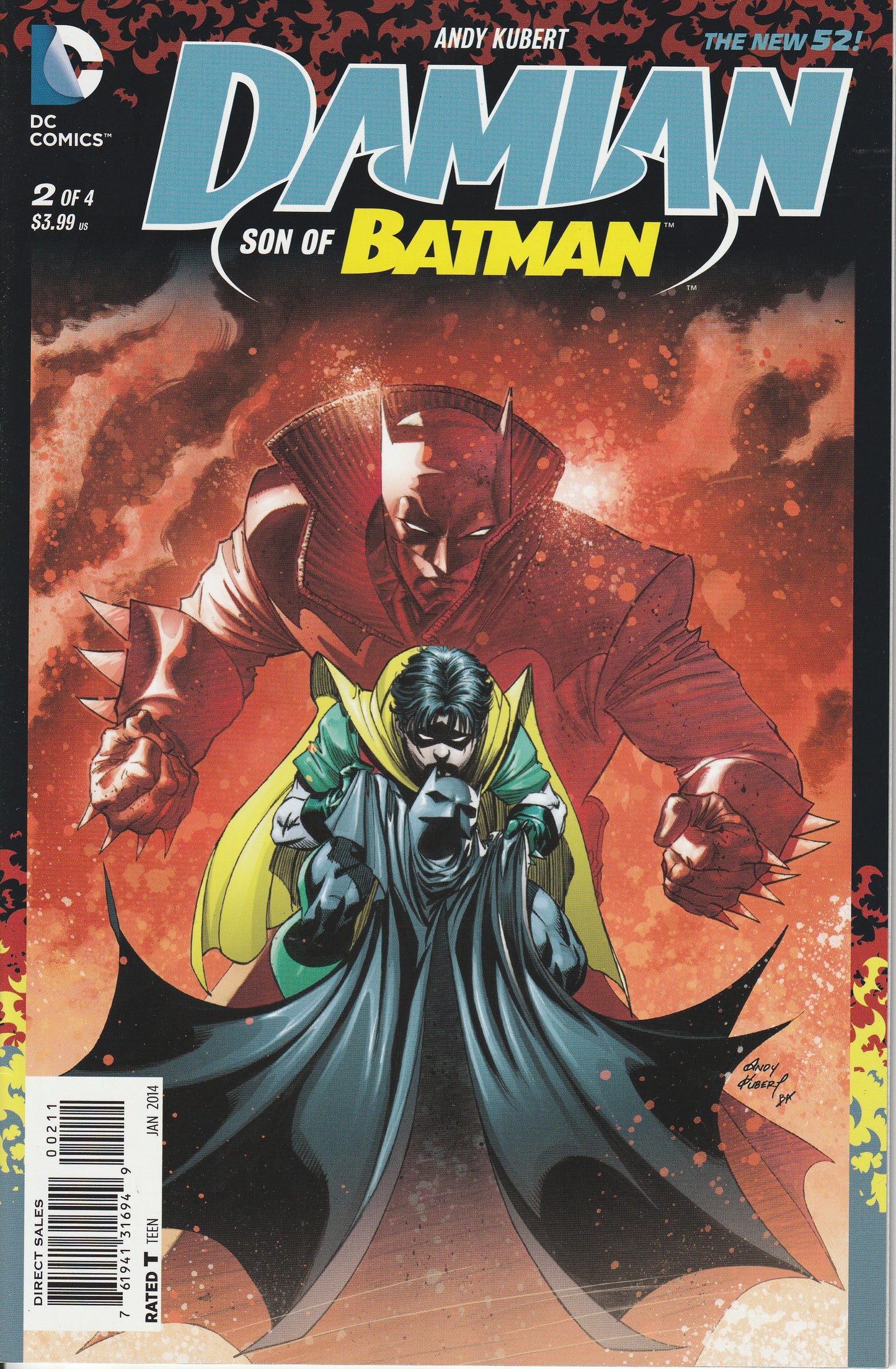 DAMIAN SON OF BATMAN 1-4 * DC COMICS - 2014/14