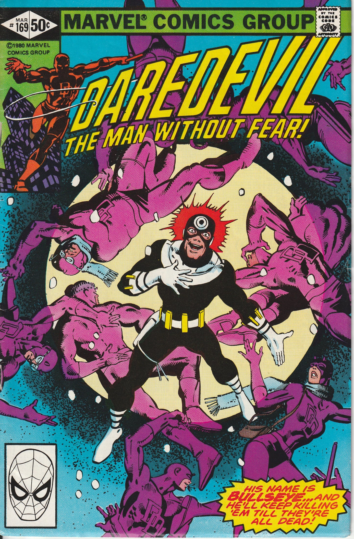 DAREDEVIL #169 - MARVEL - MAR 1981 (4.0) FRANK MILLER - 2nd ELEKTRA