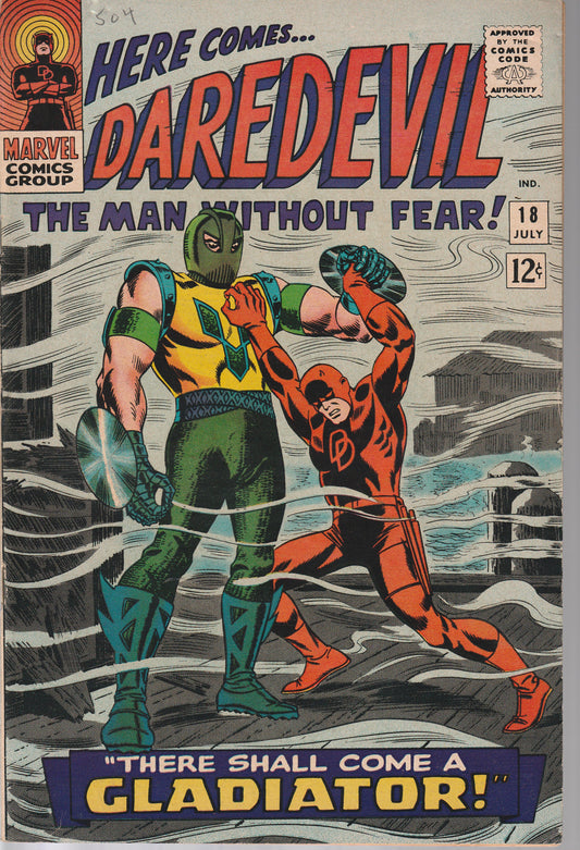 DAREDEVIL #18 - MARVEL COMICS - JUL 1966 (7.5)