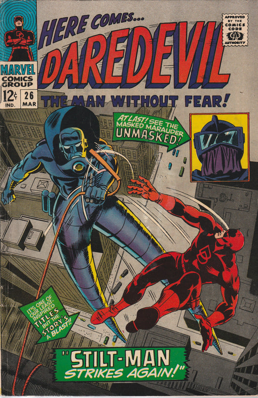 DAREDEVIL #26 (1967) 2nd Stilt-Man (5.0)
