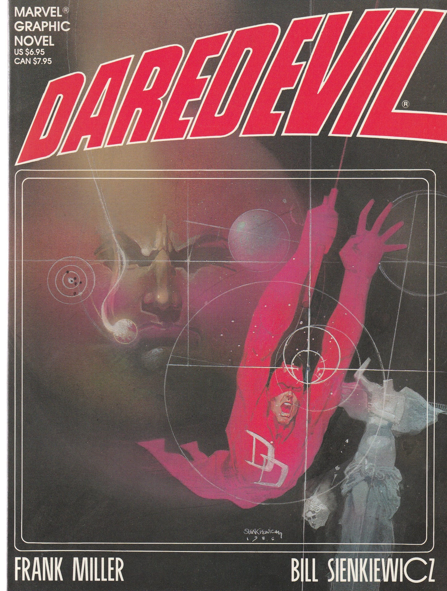 DAREDEVIL : LOVE AND WAR || MARVEL GRAPHIC NOVEL || NOV 1986