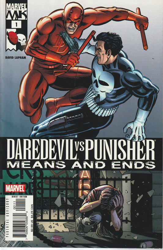 DAREDEVIL VS PUNISHER 1-6 * MARVEL COMICS - SEP 2005
