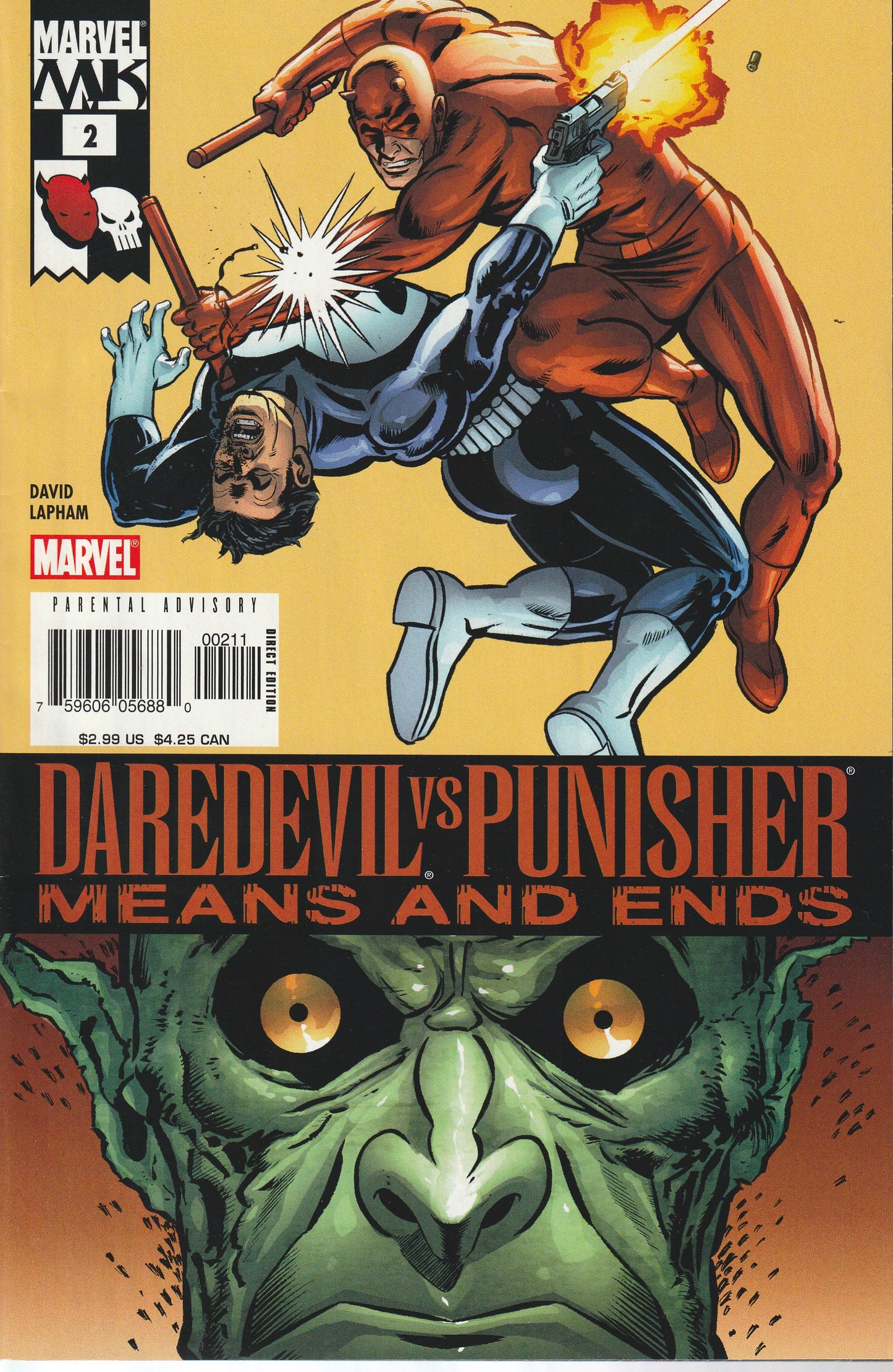 DAREDEVIL VS PUNISHER 1-6 * MARVEL COMICS - SEP 2005