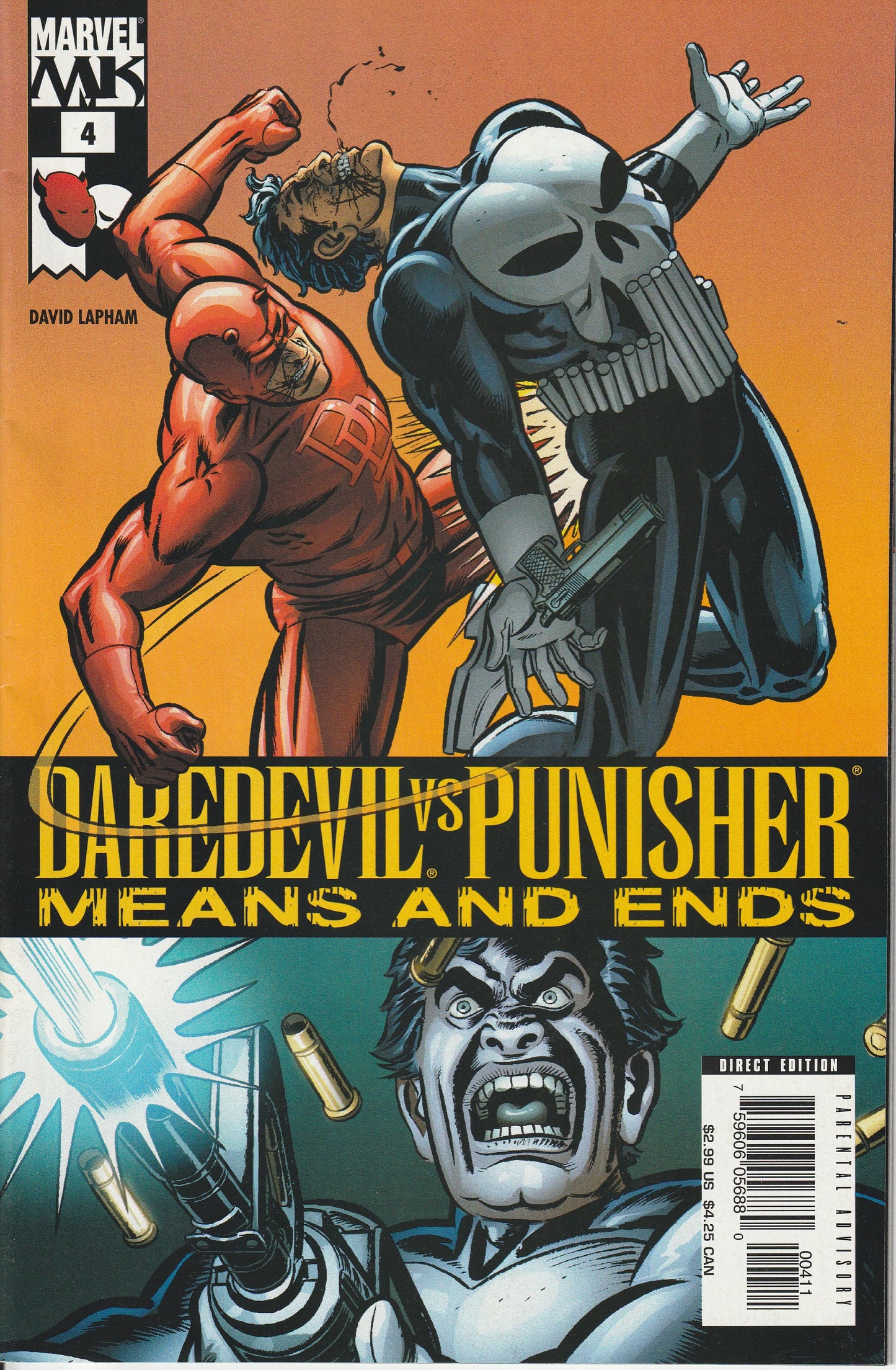 DAREDEVIL VS PUNISHER 1-6 * MARVEL COMICS - SEP 2005