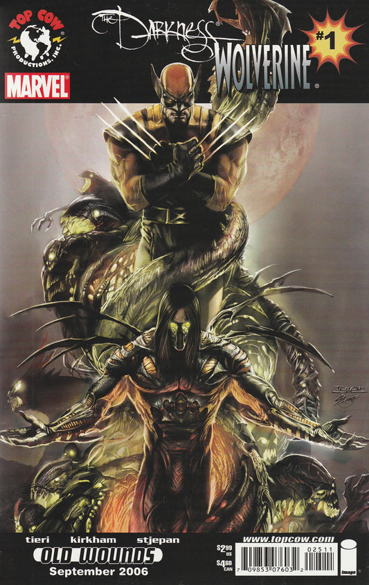 DARKNESS/WOLVERINE #1 || IMAGE/MARVEL || SEP 2006 || NM-