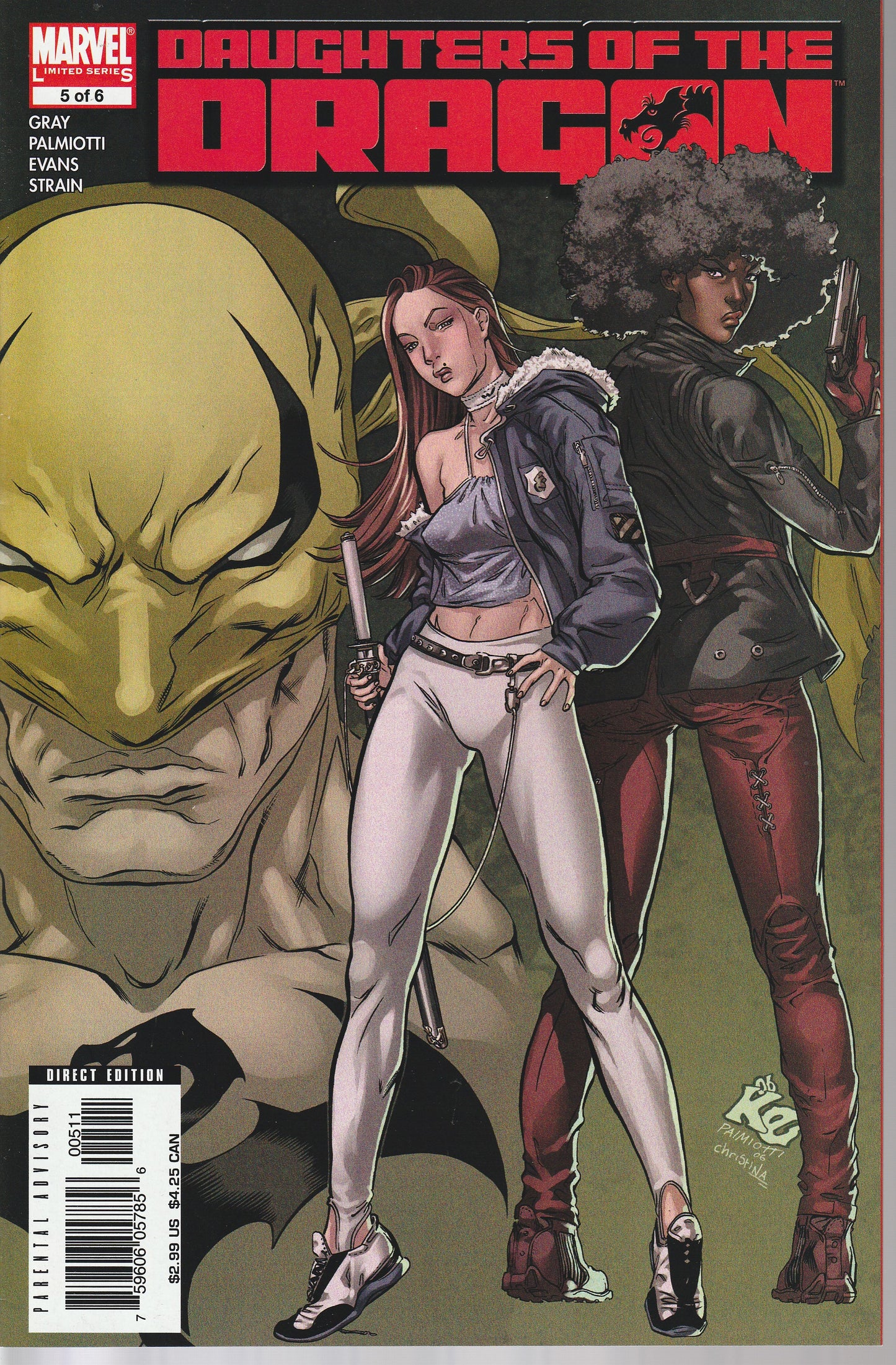 DAUGHTERS OF THE DRAGON 1-6 plus DEADLY HANDS SPECIAL