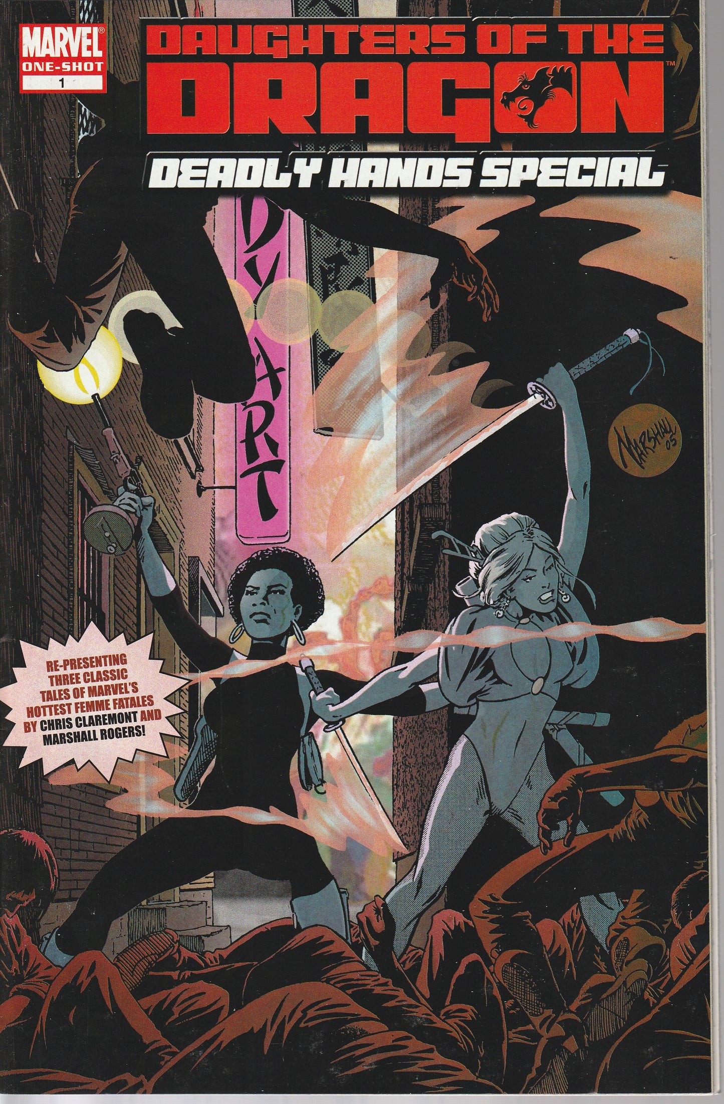 DAUGHTERS OF THE DRAGON 1-6 plus DEADLY HANDS SPECIAL