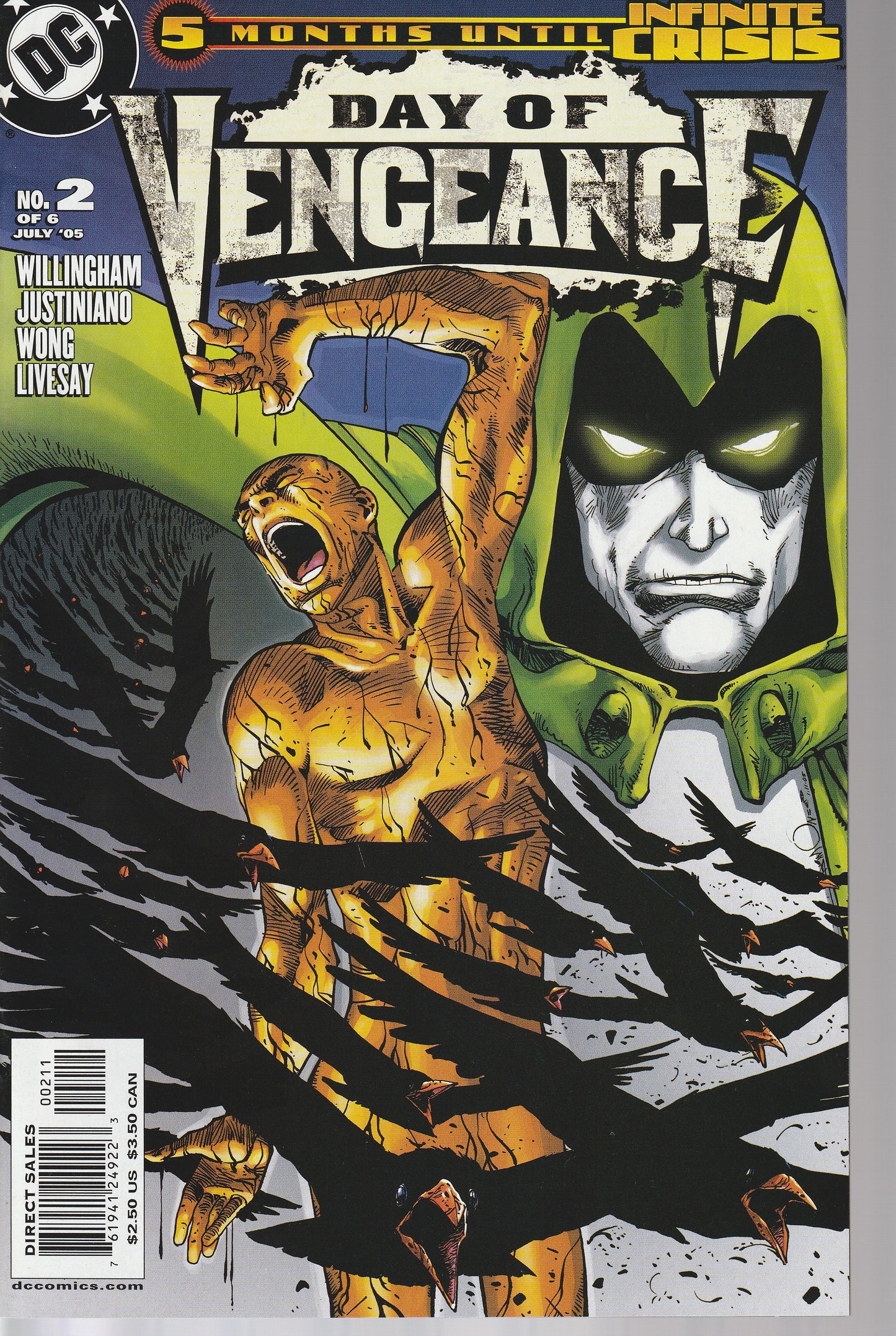 DAY OF VENGEANCE 1-6 * DC COMICS APR 27 2005 * COMPLETE SET