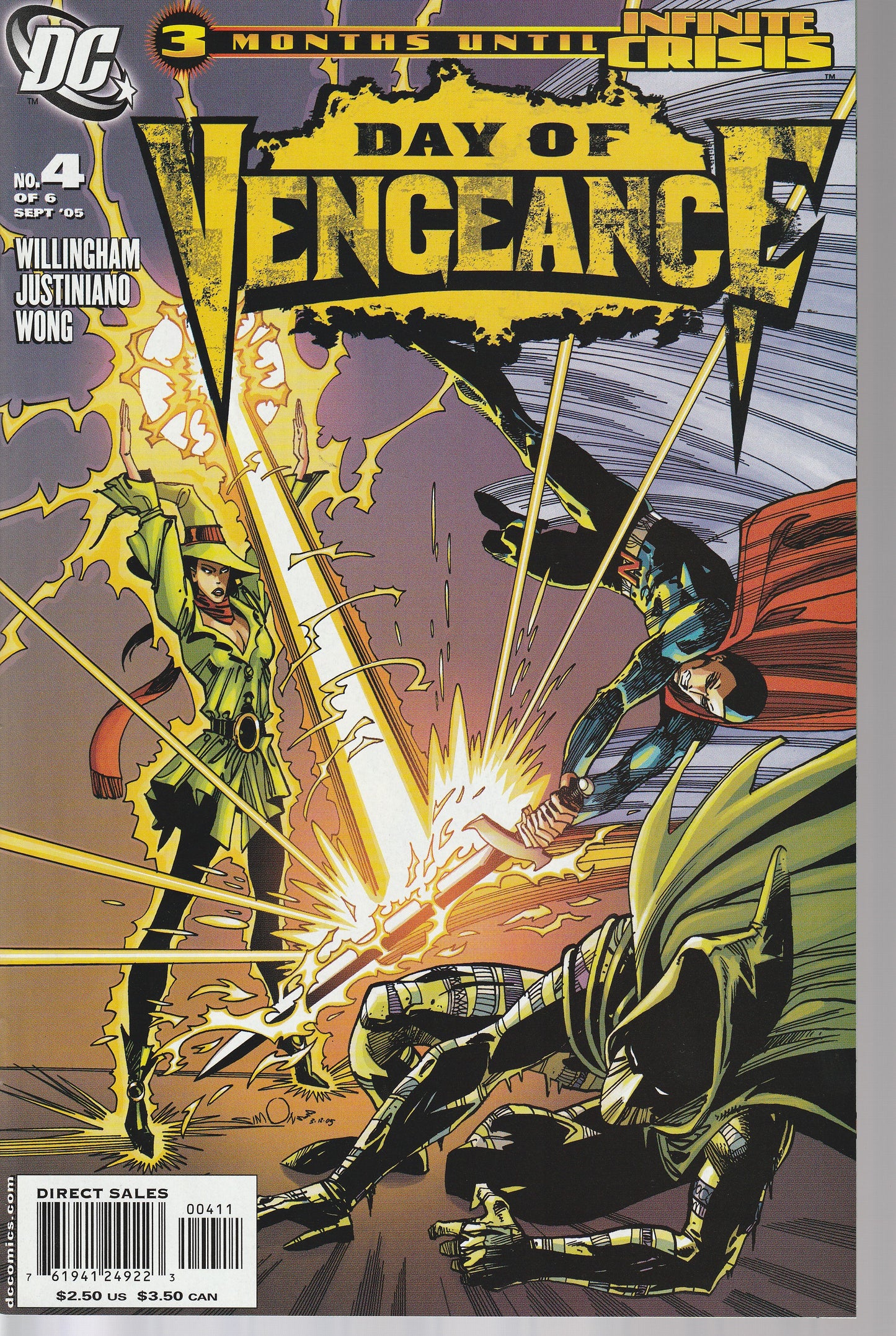 DAY OF VENGEANCE 1-6 * DC COMICS APR 27 2005 * COMPLETE SET