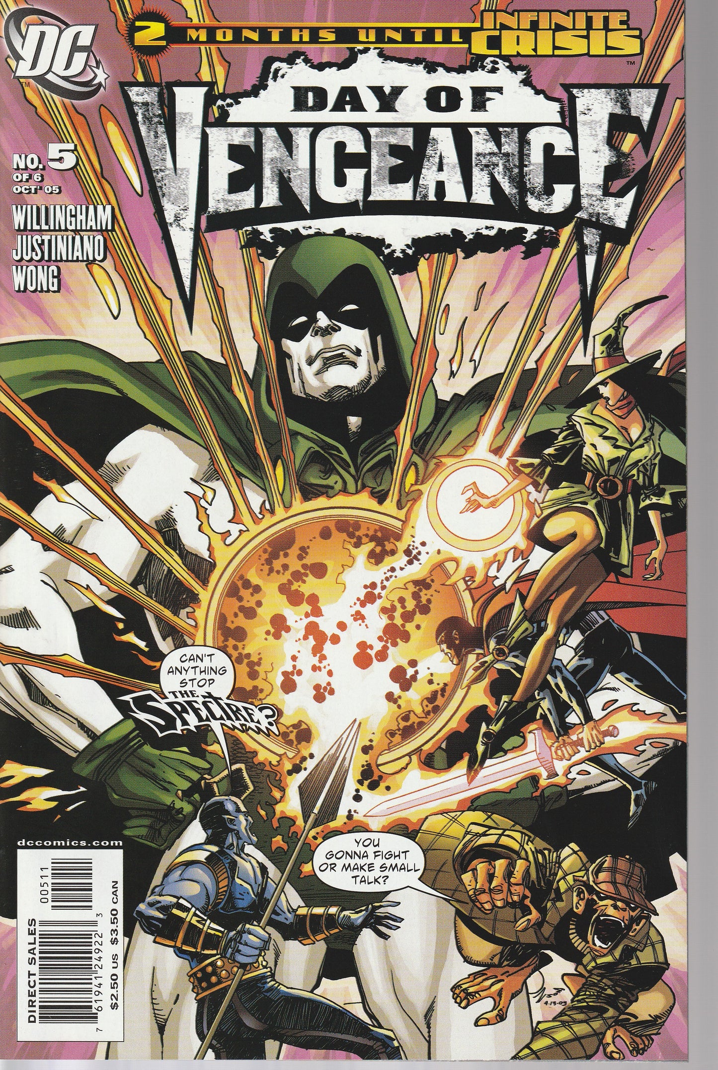 DAY OF VENGEANCE 1-6 * DC COMICS APR 27 2005 * COMPLETE SET