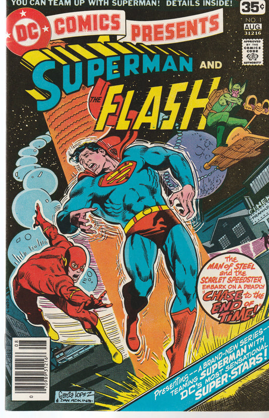 DC COMICS PRESENTS #1 - DC COMICS - JUL 1978 (NM+)