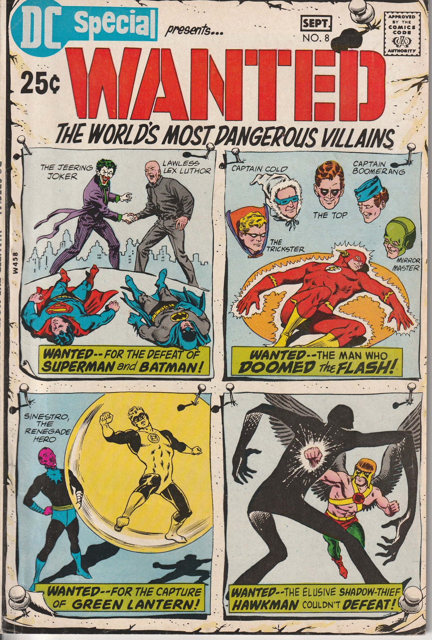 DC SPECIAL #8 - DC COMICS - JUL 1970 (5.5-6.0)