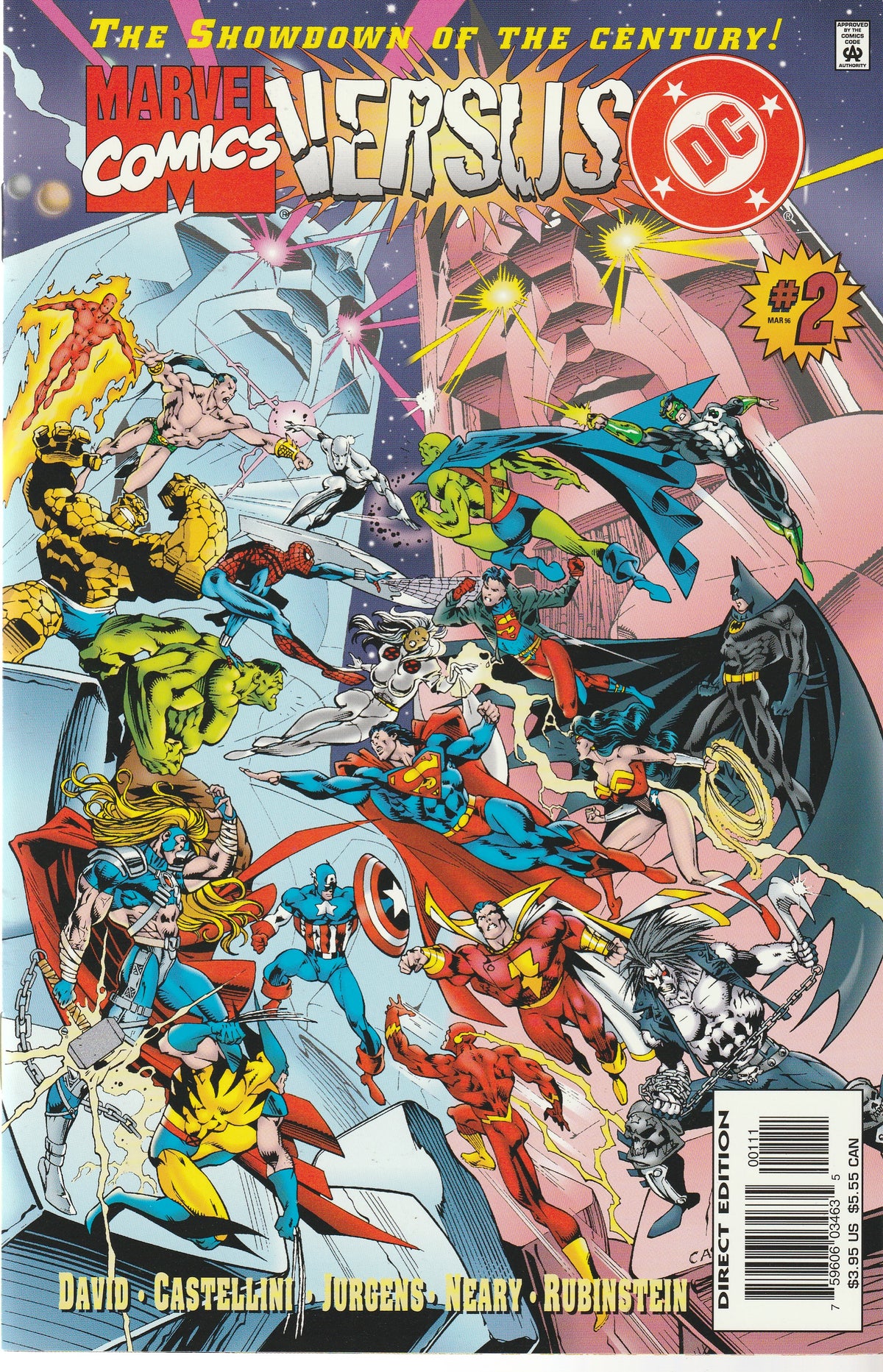 DC VERSUS MARVEL 1-4 || DC COMICS & MARVEL COMICS || 1996