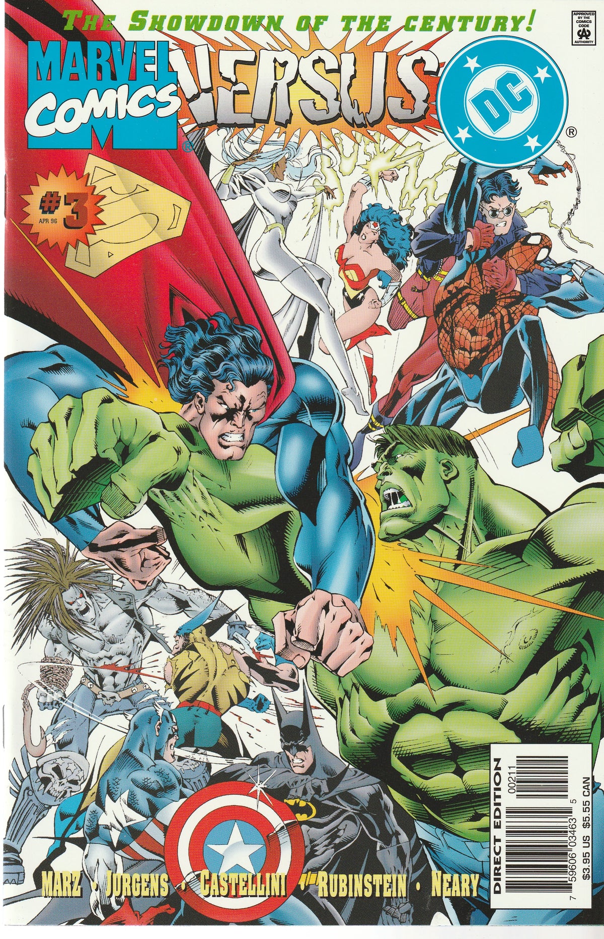 DC VERSUS MARVEL 1-4 || DC COMICS & MARVEL COMICS || 1996