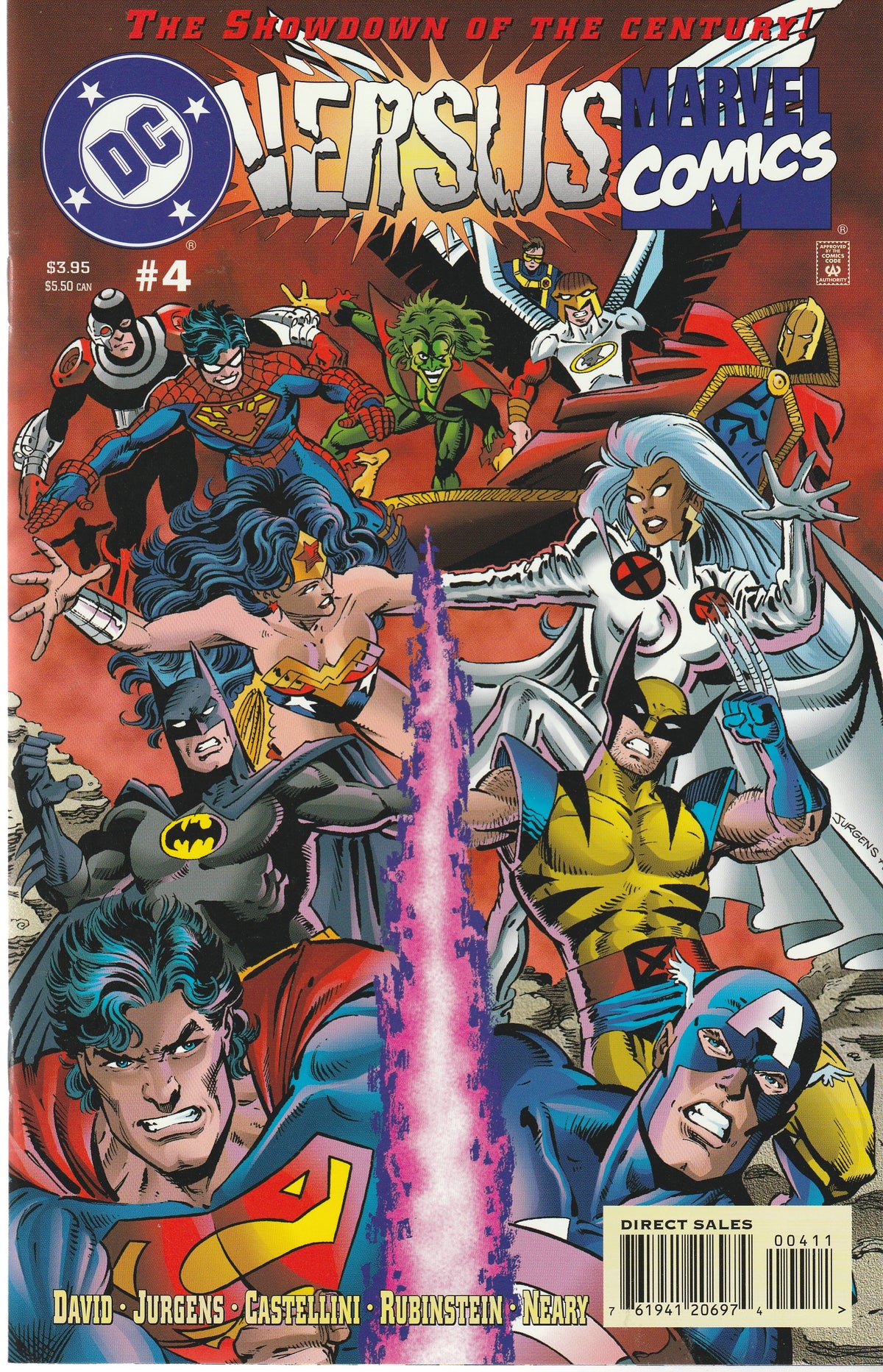 DC VERSUS MARVEL 1-4 || DC COMICS & MARVEL COMICS || 1996