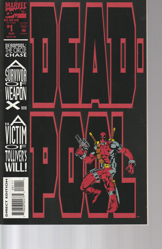 DEADPOOL : THE CIRCLE CHASE #1 - FIRST DEADPOOL LIMITED SERIES