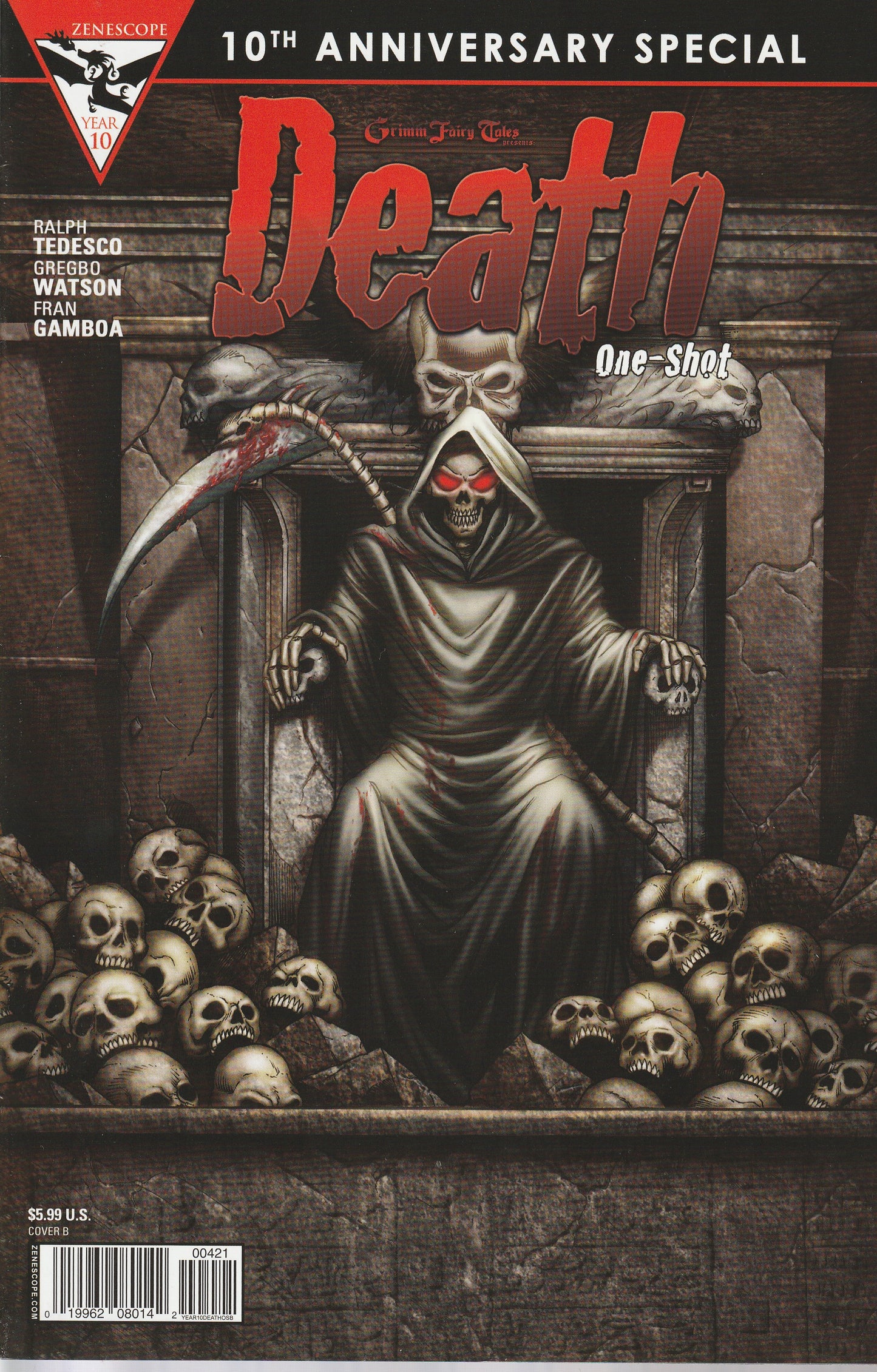 GRIMM FAIRY TALES PRESENTS : DEATH 10th ANNIVERSARY SPECIAL ONE-SHOT
