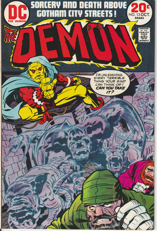DEMON #13 - DC COMICS - OCT 1973 (7.5-8.0)