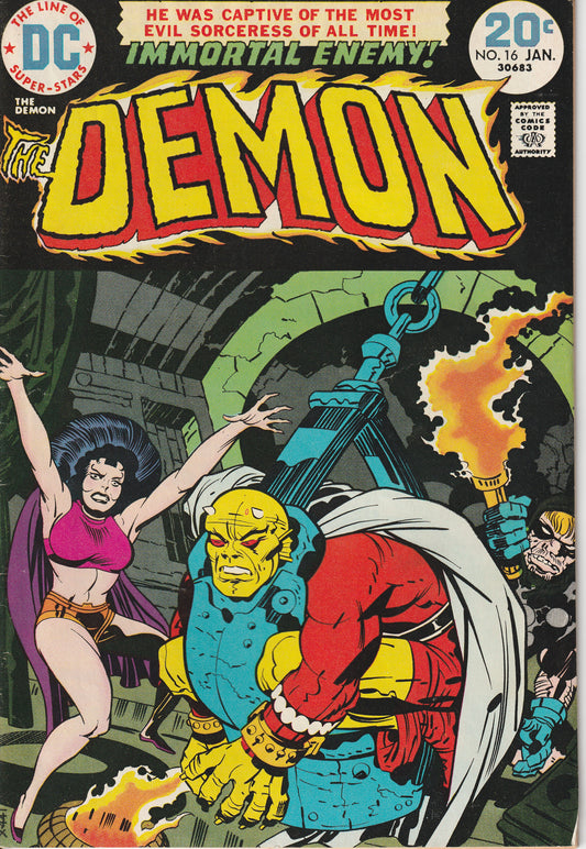 THE DEMON #16 - DC COMICS - JAN 1974 (7.5)