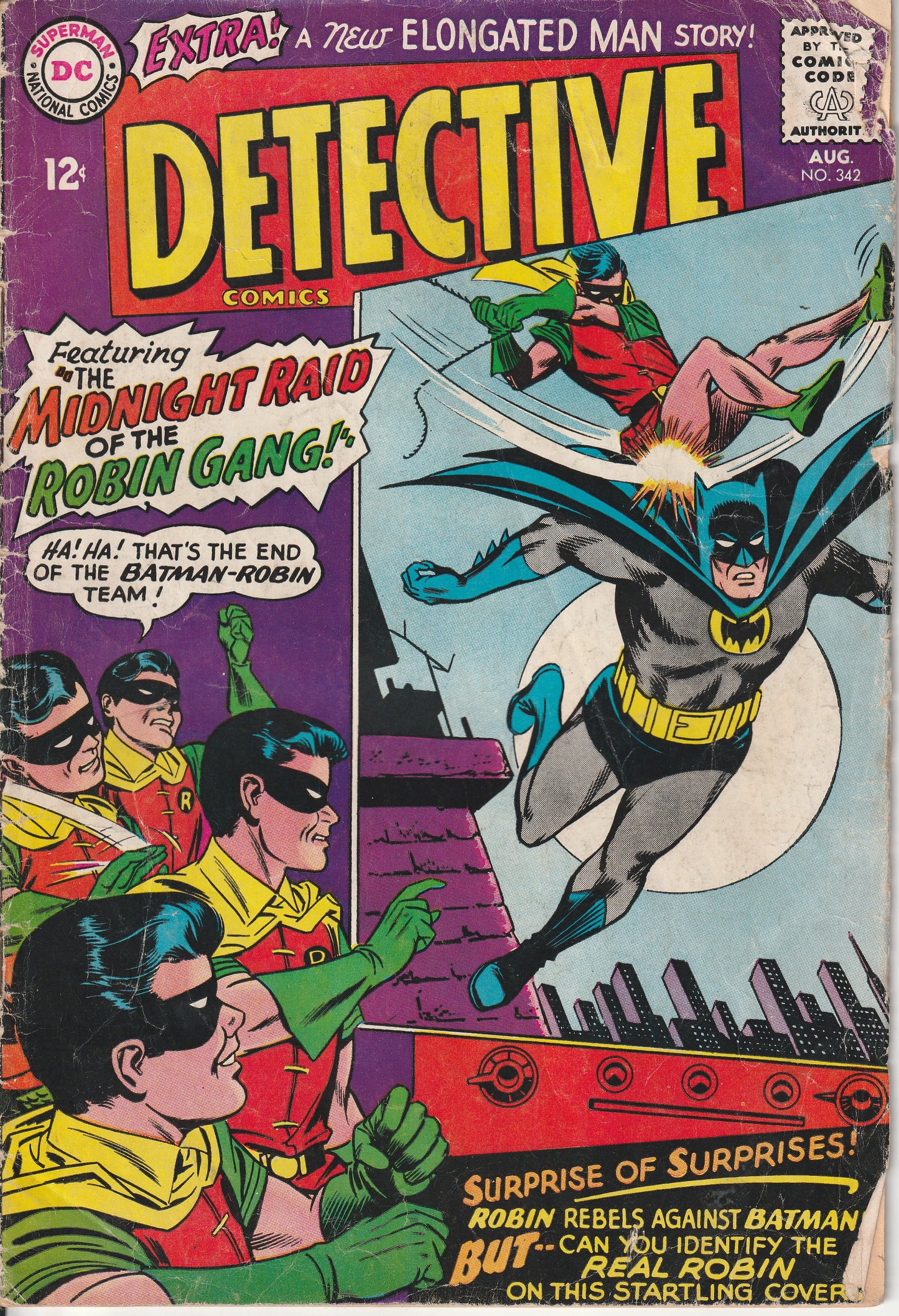 DETECTIVE COMICS #342 - DC COMICS (3.0-3.5)