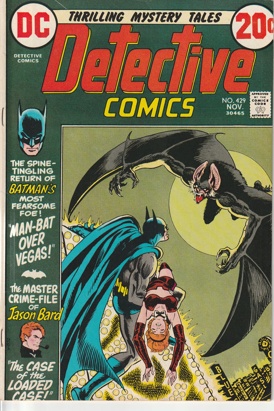 DETECTIVE COMICS #429 - DC COMICS - NOV 1972 (7.5)