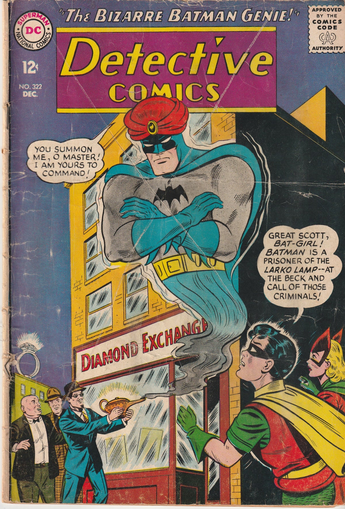 DETECTIVE COMICS #322 || DC COMICS || DEC 1963 || (2.5-3.0)