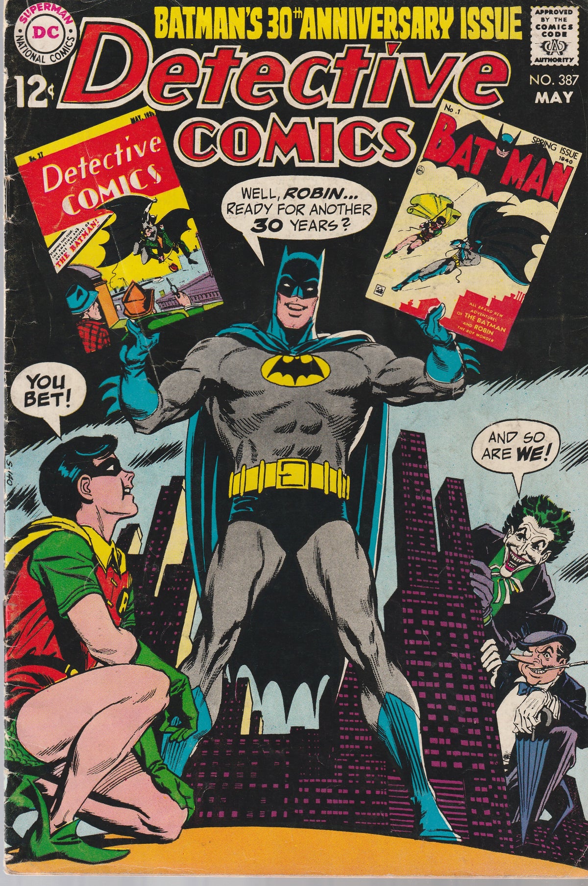 DETECTIVE COMICS #387 || DC COMICS || MAY 1969 || (3.0-3.5)