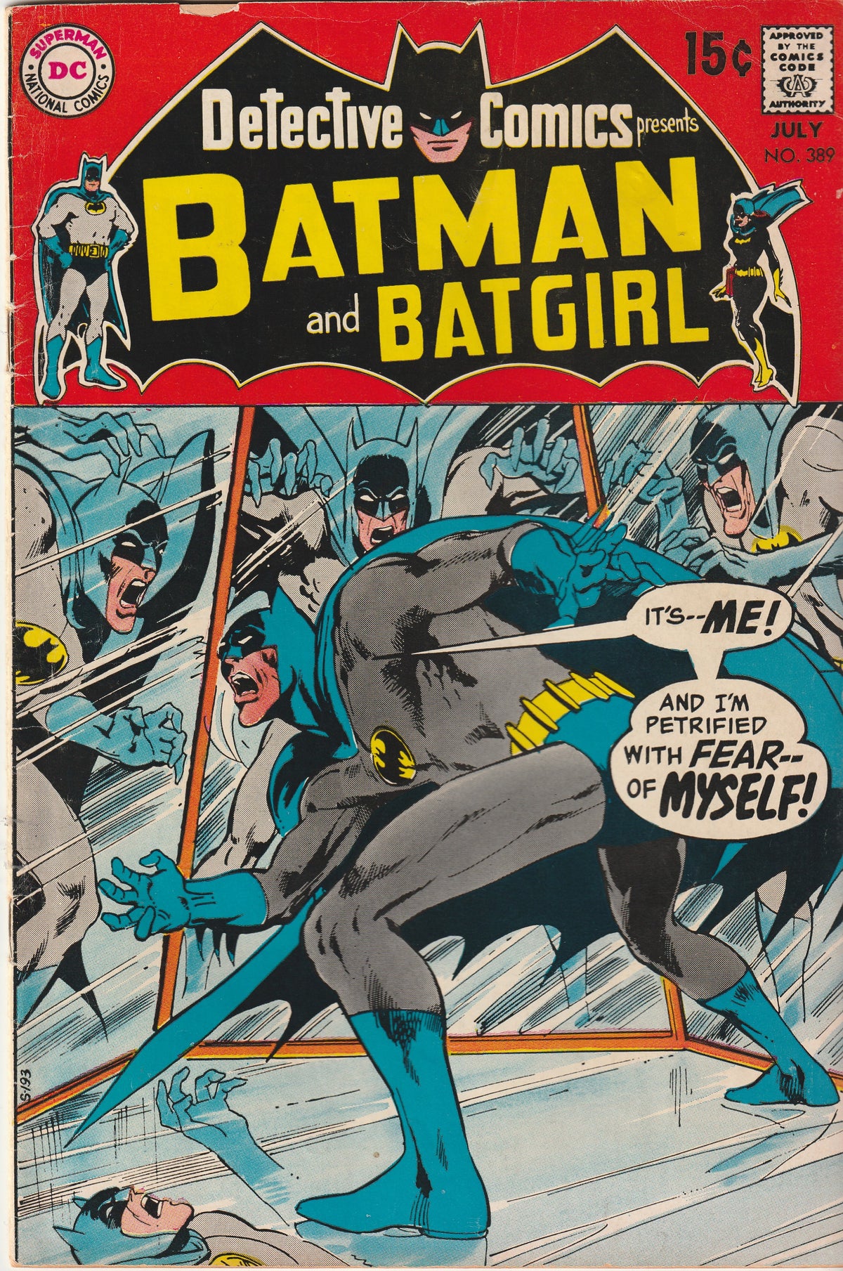 DETECTIVE COMICS #389 || DC COMICS || JUL 1969 || (4.0-4.5)