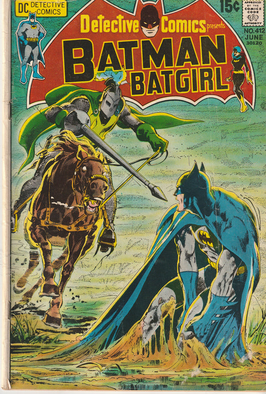 DETECTIVE COMICS #412 || DC COMICS || JUN 1971 || (4.5)