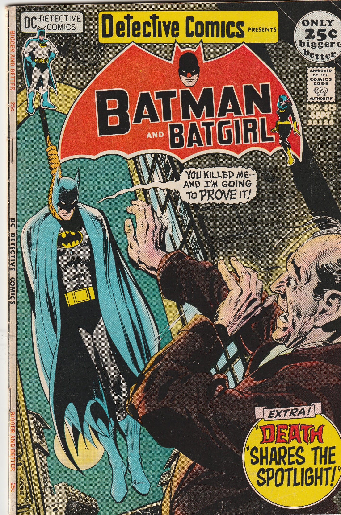 DETECTIVE COMICS #415 || DC COMICS || SEP 1971 || (5.5-6.0)