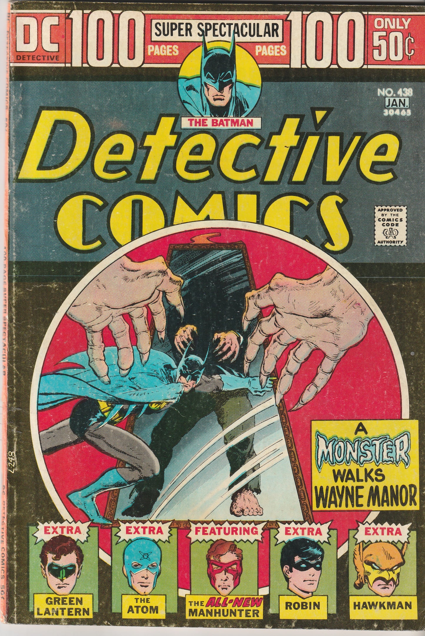 DETECTIVE #438 || DC COMICS || DEC 1973 || (5.5-6.0)